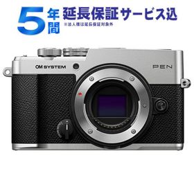 【5年間延長保証込】OM SYSTEM オーエムシステム 納期11月以降 PEN ボディー SLV シルバー ミラーレス一眼カメラ