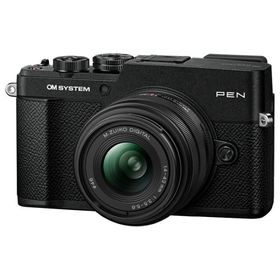【予約商品】[新品]OM SYSTEM オーエムシステム PEN 14-42mm F3.5-5.6 III レンズキット ブラック【2026年10月下旬発売予定】※発売日以降のお届け