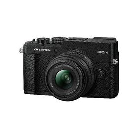 OM SYSTEM PEN 14-42mm F3.5-5.6 III レンズキット ブラック ミラーレス一眼カメラ PEN LKIT BLK
