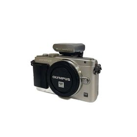OM SYSTEM(OLYMPUS)◆デジタル一眼カメラ OLYMPUS PEN Lite E-PL5 ダブルズームキット [シルバー]//