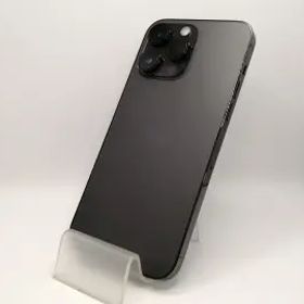 【中古】Apple au 【SIMフリー】 iPhone 14 Pro Max 128GB スペースブラック MQ963J/A【大須2】保証期間１ヶ月【ランクB】