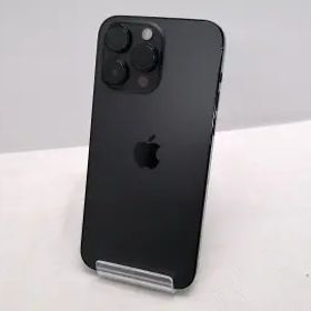 【中古】Apple au 【SIMフリー】 iPhone 14 Pro Max 128GB スペースブラック MQ963J/A【仙台駅東口】保証期間１ヶ月【ランクC】