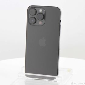 (中古)Apple iPhone14 Pro Max 128GB スペースブラック MQ963J/A SIMフリー(262-ud)