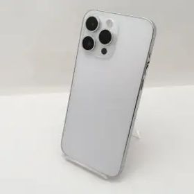 【中古】Apple 国内版 【SIMフリー】 iPhone 14 Pro Max 128GB シルバー MQ973J/A【新宿2】保証期間１ヶ月【ランクC】