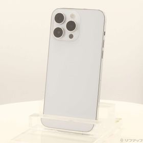 (中古)Apple iPhone14 Pro Max 128GB シルバー MQ973J/A SIMフリー(198-ud)