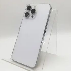 【中古】Apple au 【SIMフリー】 iPhone 14 Pro Max 128GB シルバー MQ973J/A【大宮東口】保証期間１ヶ月【ランクC】