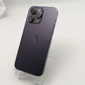 【中古】Apple 国内版 【SIMフリー】 iPhone 14 Pro Max 128GB ディープパープル MQ993J/A【ECセンター】保証期間１ヶ月【ランクB】