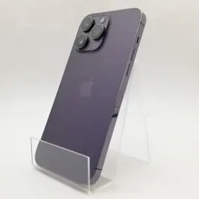 【中古】Apple 国内版 【SIMフリー】 iPhone 14 Pro Max 128GB ディープパープル MQ993J/A【千葉】保証期間１ヶ月【ランクB】