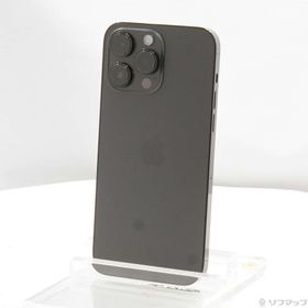 (中古)Apple iPhone14 Pro Max 256GB スペースブラック MQ9A3J/A SIMフリー(269-ud)