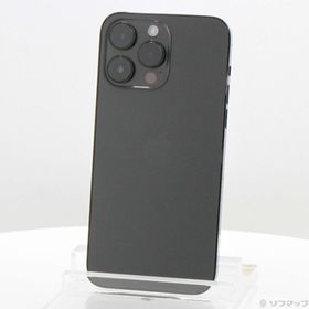 (中古)Apple iPhone14 Pro Max 256GB スペースブラック MQ9A3J/A SIMフリー(276-ud)