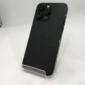 【中古】Apple 国内版 【SIMフリー】 iPhone 14 Pro Max 256GB スペースブラック MQ9A3J/A【大須アメ横】保証期間１ヶ月【ランクC】