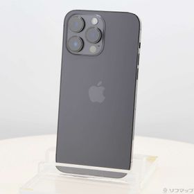 (中古)Apple iPhone14 Pro Max 256GB スペースブラック MQ9A3J/A SIMフリー(349-ud)