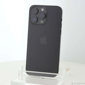 (中古)Apple iPhone14 Pro Max 256GB スペースブラック MQ9A3J/A SIMフリー(251-ud)