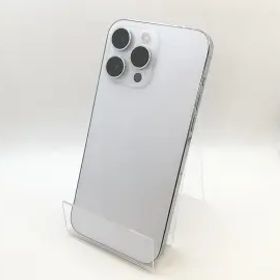【中古】Apple au 【SIMフリー】 iPhone 14 Pro Max 256GB シルバー MQ9C3J/A【三宮センター】保証期間１ヶ月【ランクC】