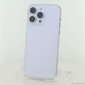 (中古)Apple iPhone14 Pro Max 256GB シルバー MQ9C3J/A SIMフリー(198-ud)
