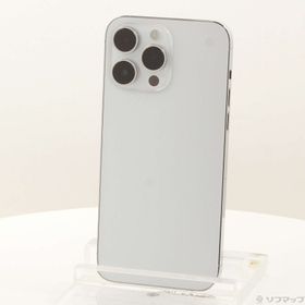 (中古)Apple iPhone14 Pro Max 256GB シルバー MQ9C3J/A SIMフリー(198-ud)