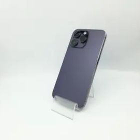 【中古】Apple docomo 【SIMフリー】 iPhone 14 Pro Max 512GB ディープパープル MQ9J3J/A【秋葉本店】保証期間１ヶ月【ランクB】
