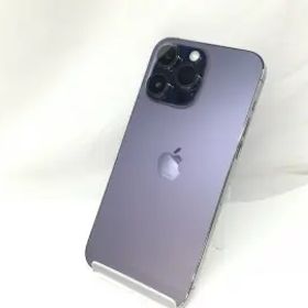 【中古】Apple 国内版 【SIMフリー】 iPhone 14 Pro Max 1TB ディープパープル MQ9N3J/A【札幌】保証期間１週間【ランクC】