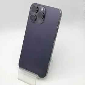 【中古】Apple 国内版 【SIMフリー】 iPhone 14 Pro Max 512GB ディープパープル MQ9J3J/A【新橋烏森通り】保証期間１ヶ月【ランクB】