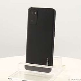 OPPO A55s 5G 64GB ブラック CPH2309 楽天 SIMフリー ［6.5インチ液晶／Snapdragon 480 5G／RAM:4GB／ナノSIM］