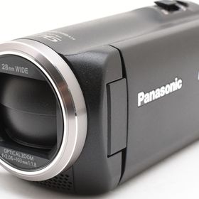パナソニック ビデオカメラ Panasonic HC-V480MS-K ブラック 中古 届いてすぐに使える 新品SDカード付き 5軸ハイブリッド手ブレ補正 長期