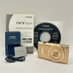 Canon IXY 610F ゴールド 動作品 デジタルカメラ コンデジ