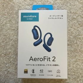 【新品未開封】Soundcore AeroFit 2 ワイヤレスイヤホン ブルー