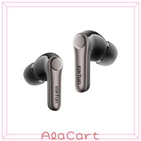 EarFun Air Pro 4+ ワイヤレスイヤホン Bluetooth 6.0 QCC3091 aptX Lossless LDAC ハイレゾ ブラック