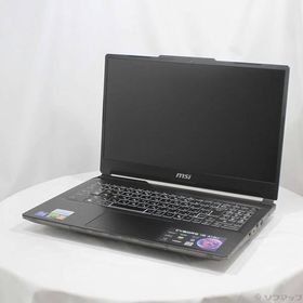 〔中古〕MSI(エムエスアイ) Cyborg 15 A13V Cyborg-15-A13UCK-4169JP ブラック＆スケルトン〔348-ud〕