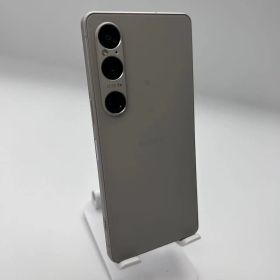 Xperia 1 VI SOG13 au版 256GB プラチナシルバー Aランク Android スマホ 本体