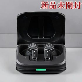 オーディオテクニカ ワイヤレスイヤホン ATH-TWX7 GY グレー ノイズキャンセリング LDAC マルチポイント Qi充電