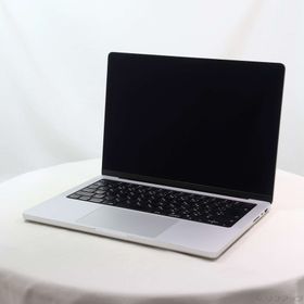 (中古)MacBook Pro 14.2-inch Early-2023 MPHH3J/A M2 Pro 10コアCPU_16コアGPU 16GB SSD512GB シルバー (26.3 Tahoe)(377-ud)