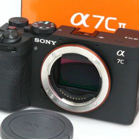 【中古】【美品】ソニー α7C II ILCE-7CM2 ボディ [ブラック] CA01-R7192-3X3 ソニー ミラーレス一眼 フルサイズ Eマウント 高画質 手ブレ補正 高速AF 小型軽量 4K動画 ブラック