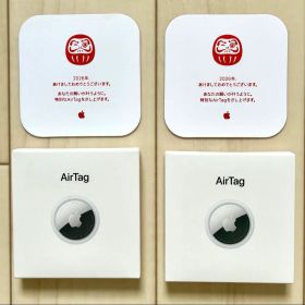 Apple Air Tag 2個セット エアタグ 2026限定デザイン ダルマ