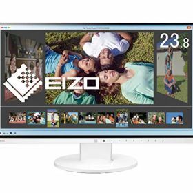 【中古】EIZO FlexScan 23.8インチ カラー液晶モニター ( 1920×1080 / IPSパネル / 5ms / ノングレア/ ホワイト ) EV2450-WTR