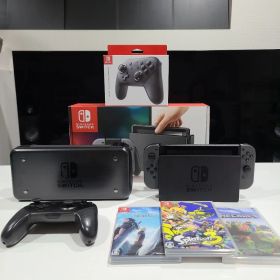 Nintendo Switch PROコン アルミケース ソフト3点まとめ売り