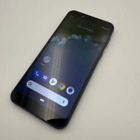 ワイモバイル（Y!mobile） Android One S5 S5-SH ダークブルー 青 紺 シムロック解除済み