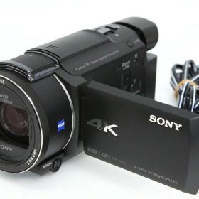 【中古】【お買い得品】ソニー FDR-AX60 CA01-R6823-3V2A SONY ビデオカメラ ハンディカメラ 4K 手ブレ補正 光学ズーム EVF 中古