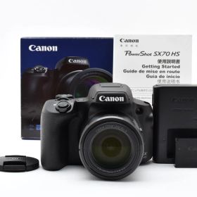 ★新品級★ キヤノン Canon PowerShot SX70 HS 《元箱付・付属品多数！》★完動品★ #A608118
