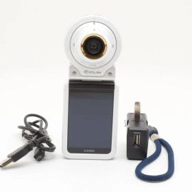 【美品】CASIO EXILIM EX-FR100 ホワイト 防水・分離式