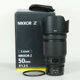 [美品 | フィルター付] Nikon NIKKOR Z 50mm f/1.2 S | Nikon Zマウント