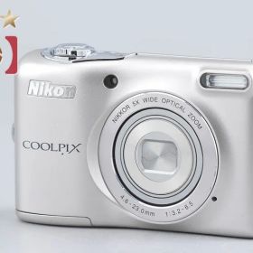 【中古】Nikon ニコン COOLPIX L32 シルバー コンパクトデジタルカメラ