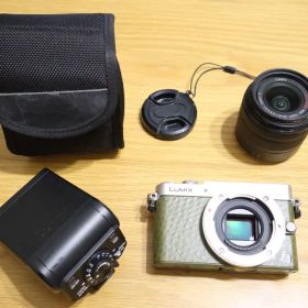 LUMIX DMCGM5,14-42mmF3.5-5.6レンズ,外付けフラッシュ