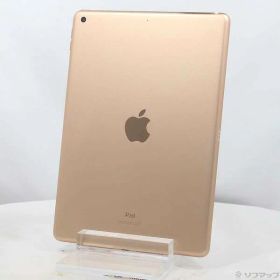 【中古】Apple(アップル) iPad 第8世代 32GB ゴールド MYLC2J／A Wi-Fi 【344-ud】