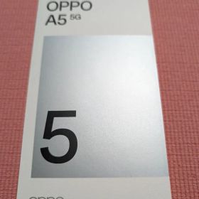 OPPO A5 5G OPG06 ホワイト 本体