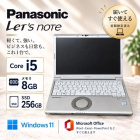 Let’s note CF-SV8 i5 8GB SSD256GB Win11