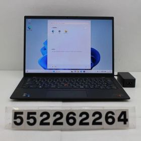 Lenovo ThinkPad X1 Carbon 9th Gen Core i5 1135G7 2.4GHz/8GB/256GB(SSD)/14W/WUXGA(1920x1200)/Win11 【552262264】