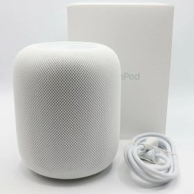 【お買い物マラソン限定クーポン】【美品】Apple HomePod 第2世代 MQJ83J/A ホワイト ホームポッド スマートスピーカー 本体 【中古】