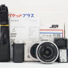 L071654)SONY α6000 ILCE-6000 16-50mm OSS 標準ズームレンズキット