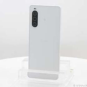 Xperia 10 V 128GB ホワイト XQ-DC44 SIMフリー ［6.1インチ有機EL／Snapdragon 695 5G／RAM:6GB／ナノSIM］